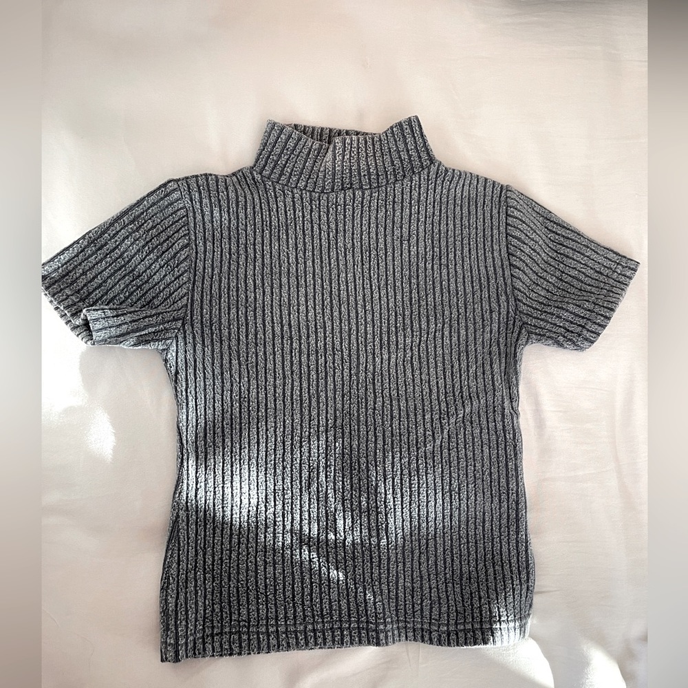 Mock neck top